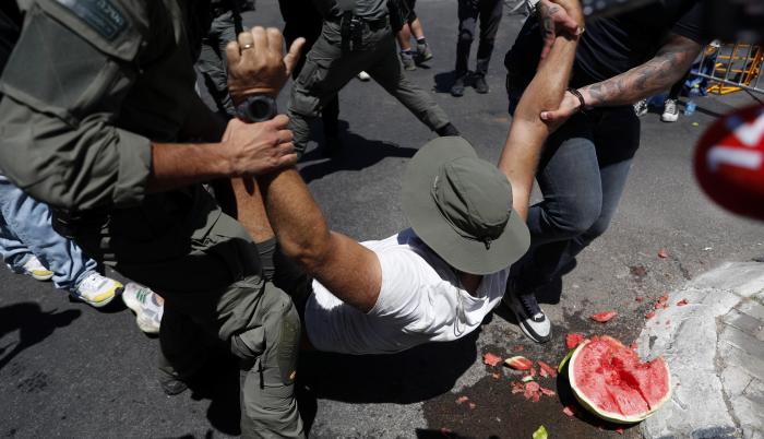 detenidos Israel