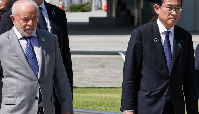 Lula y Fumio Kishida