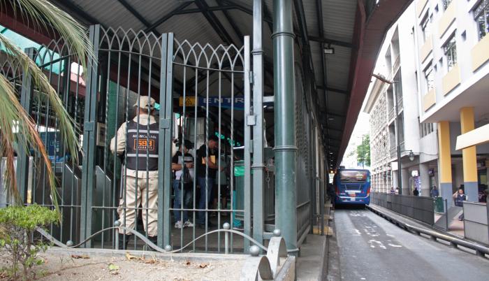 Inseguridad metrovía