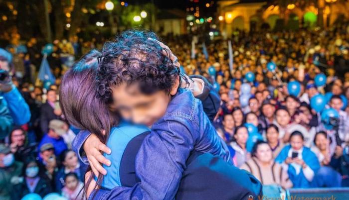 Acto proselitista de la Revolución Ciudadana