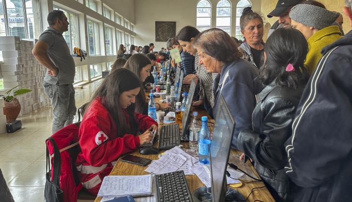 Evacuación Azerbaiyán