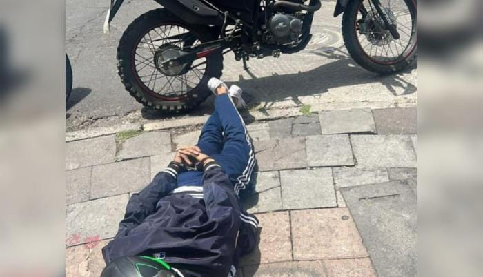 Acción. El sujeto fue detenido por las autoridades, pero se refirió que fue un hecho aislado.