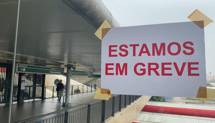 Brasil huelga de tren
