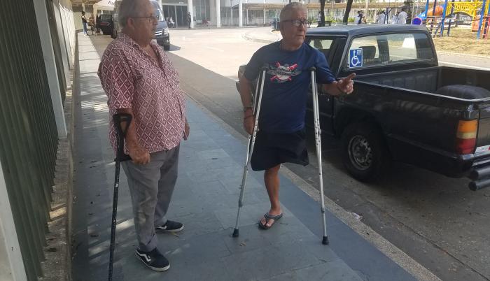 Pacientes en el Hospital Teodoro Maldonado Carbo