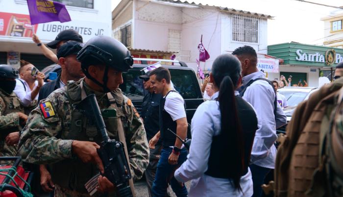 recorrido con alta seguridad