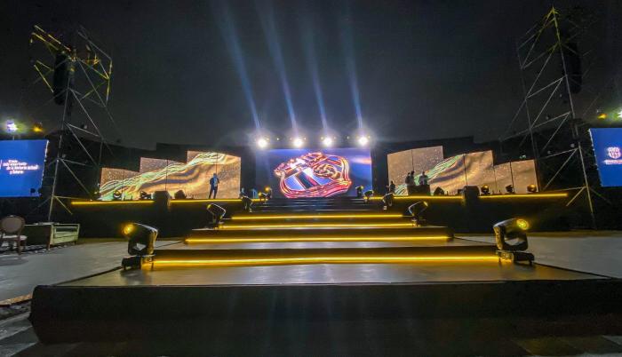 Evento en el estadio de Barcelona