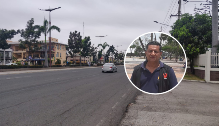 Un camarógrafo de Teleamazonas fue atropellado en La Puntilla.