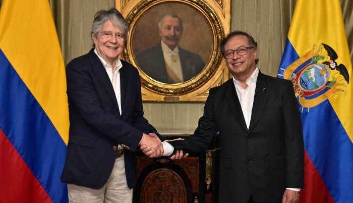 guillermo lasso y gustavo petro