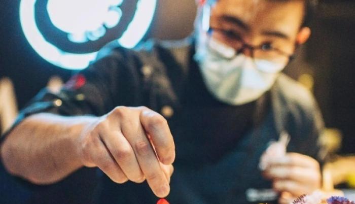 Kiney Tamashiro, chef del restaurante Maki