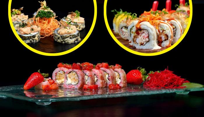 Sushi, platos del restaurante Maki de Quito