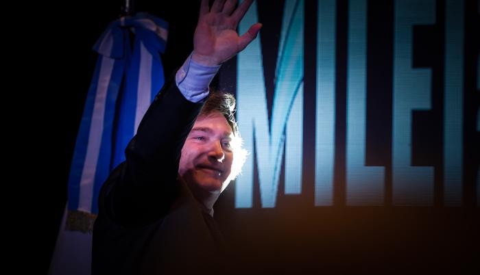 Javier Milei presidente electo de Argentina
