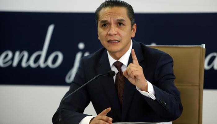 Wilmán Terán, presidente del Consejo de la Judicatura.