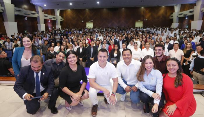 Senescyt_Lanzamiento de becas_Daniel Noboa
