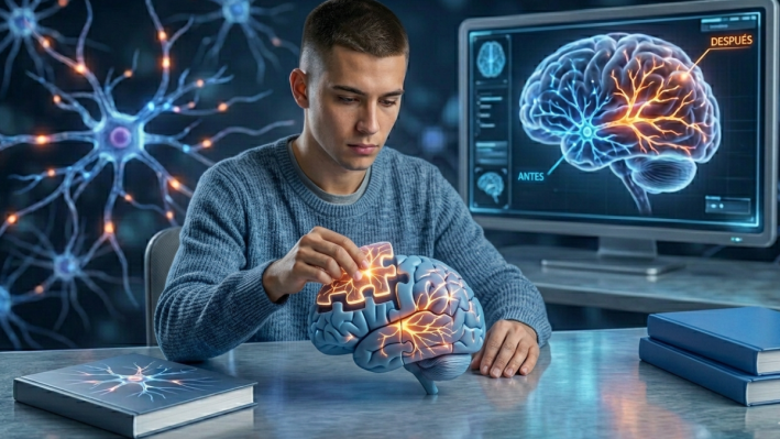 La neuroplasticidad permite al cerebro adaptarse incluso tras experiencias difíciles.