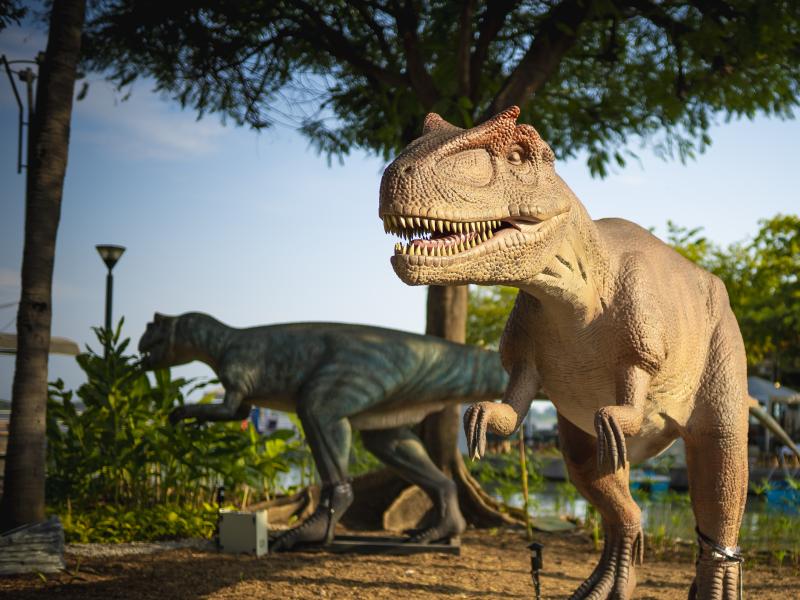 La exposición de dinosaurios gigantes regresa a Guayaquil