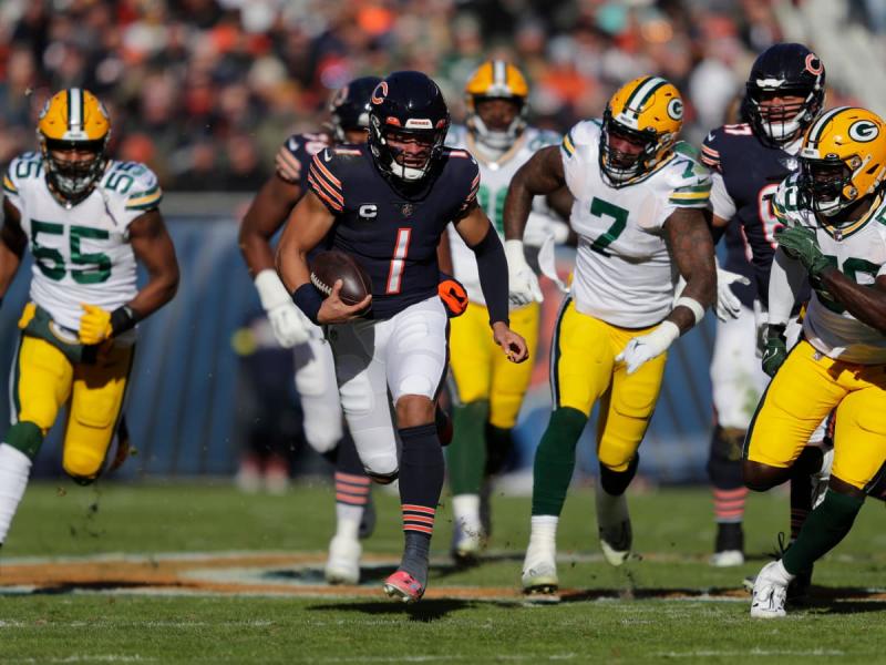 Los Packers dominan a los Bears, en la rivalidad más añeja de la NFL