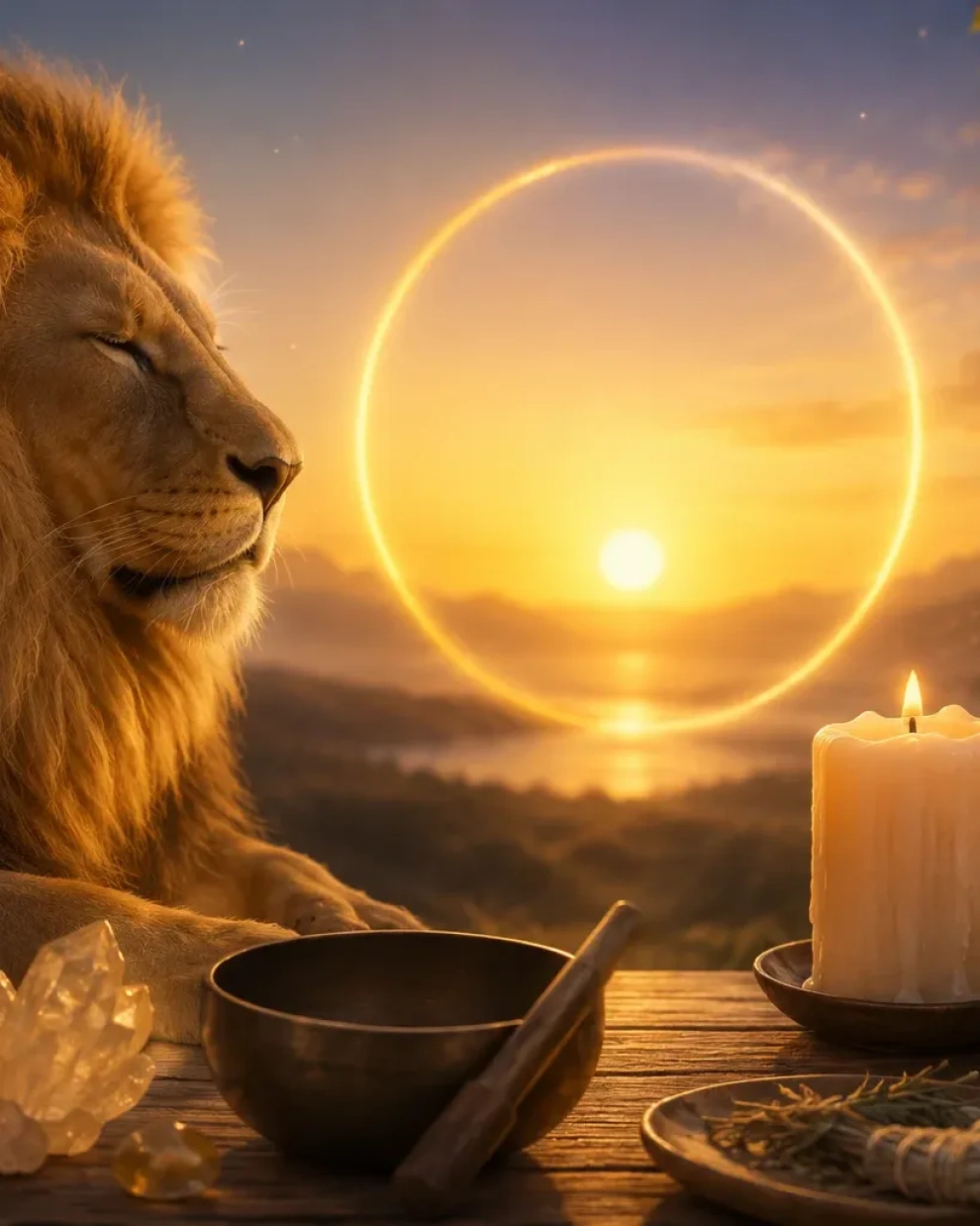 El cierre del Portal del León, previsto para el 12 de agosto de 2026, se asocia con rituales de limpieza energética, meditación y reflexión.