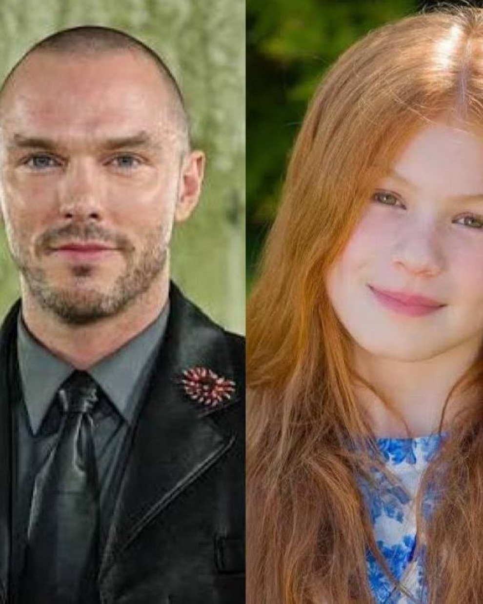 Nicholas Hoult, quien interpretaba a Gilderoy Lockhart, y Gracie Cochrane, a Ginny Weasley, en ‘Harry Potter’.