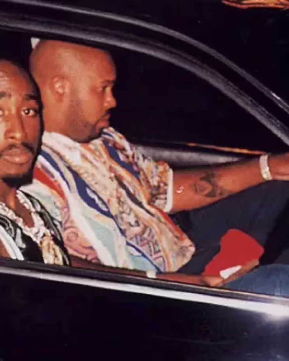 Ultima fotografía de Tupac en Las Vegas, a su lado Duane Keith Davis