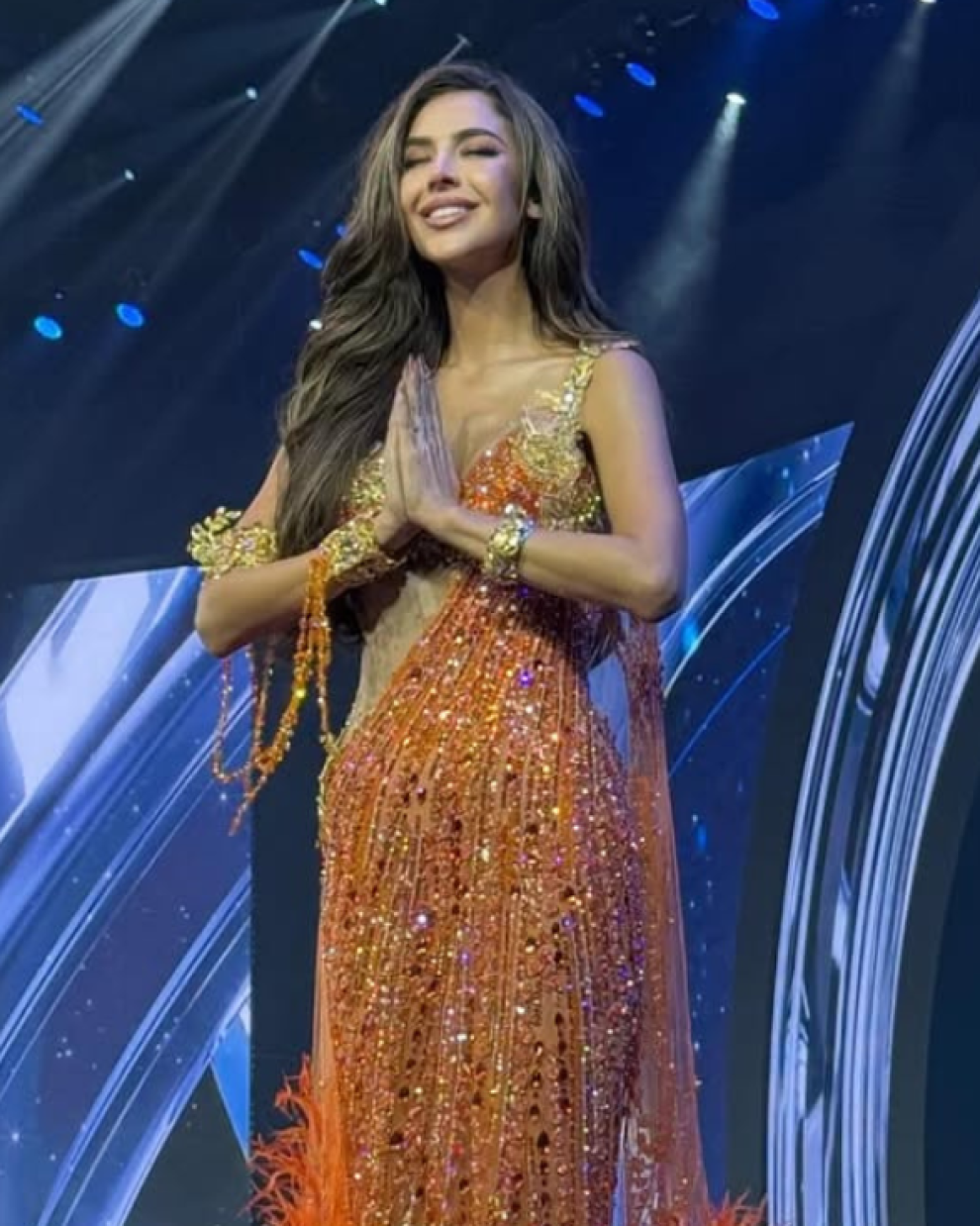 Nadia Mejía publica en redes su agradecimiento y orgullo por representar a Ecuador en Miss Universo.