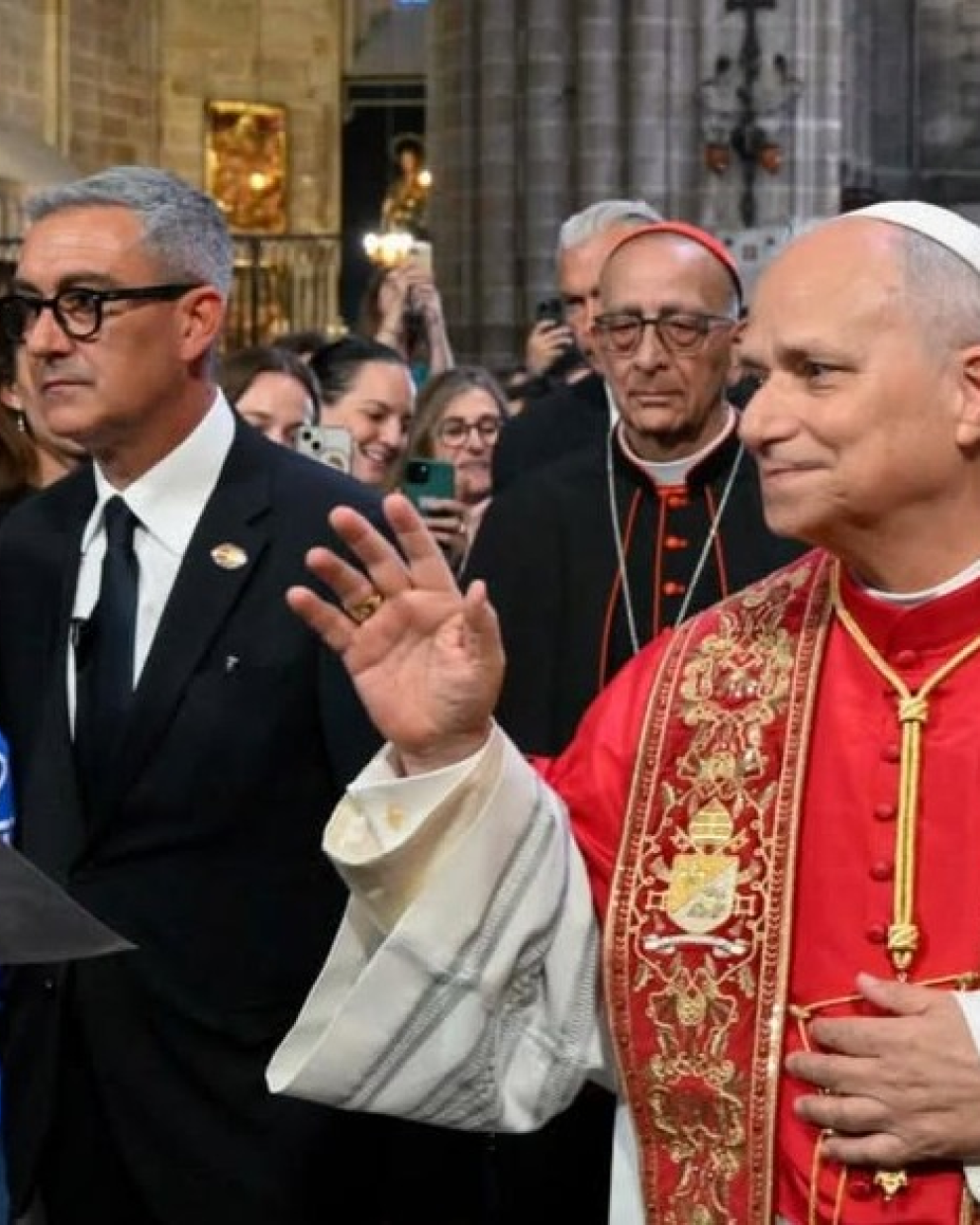El Pontífice combina actos religiosos con una estadía en uno de los rincones más emblemáticos de Barcelona.