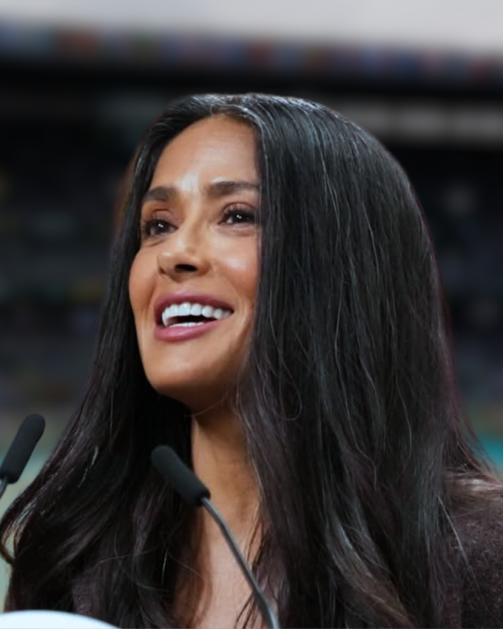 Salma Hayek, embajadora oficial de la Copa Mundial 2026, fue la encargada de inaugurar el torneo.
