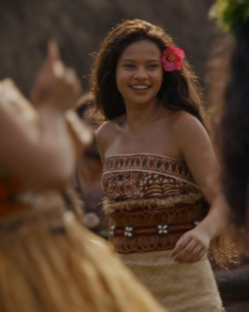 Catherine Lagaʻaia en su papel de Moana.
