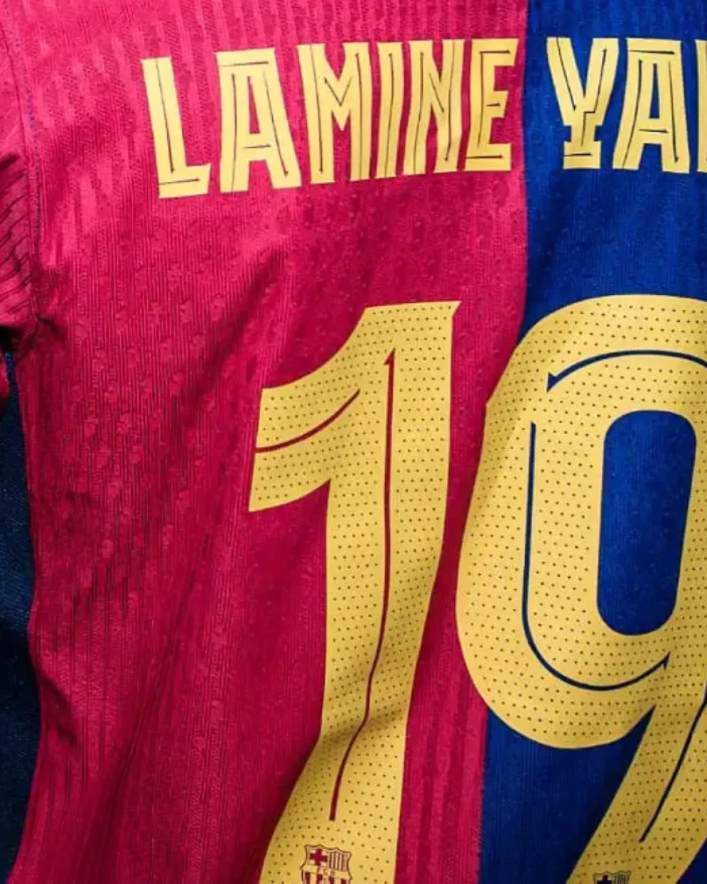 Lamine Yamal utiliza el número 19 en el Mundial