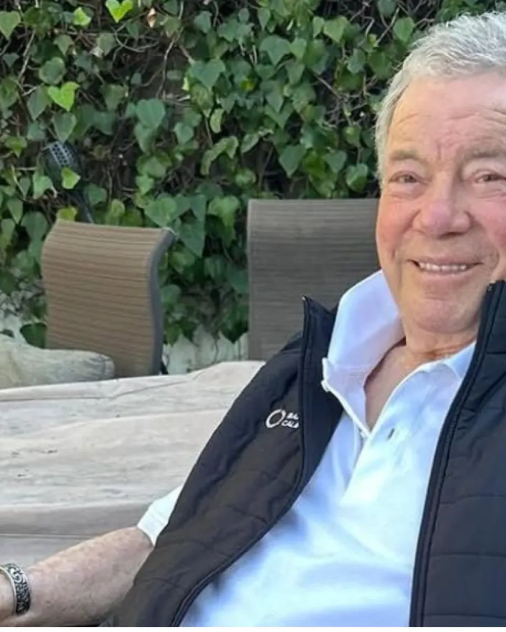 William Shatner, actor de 95 años.