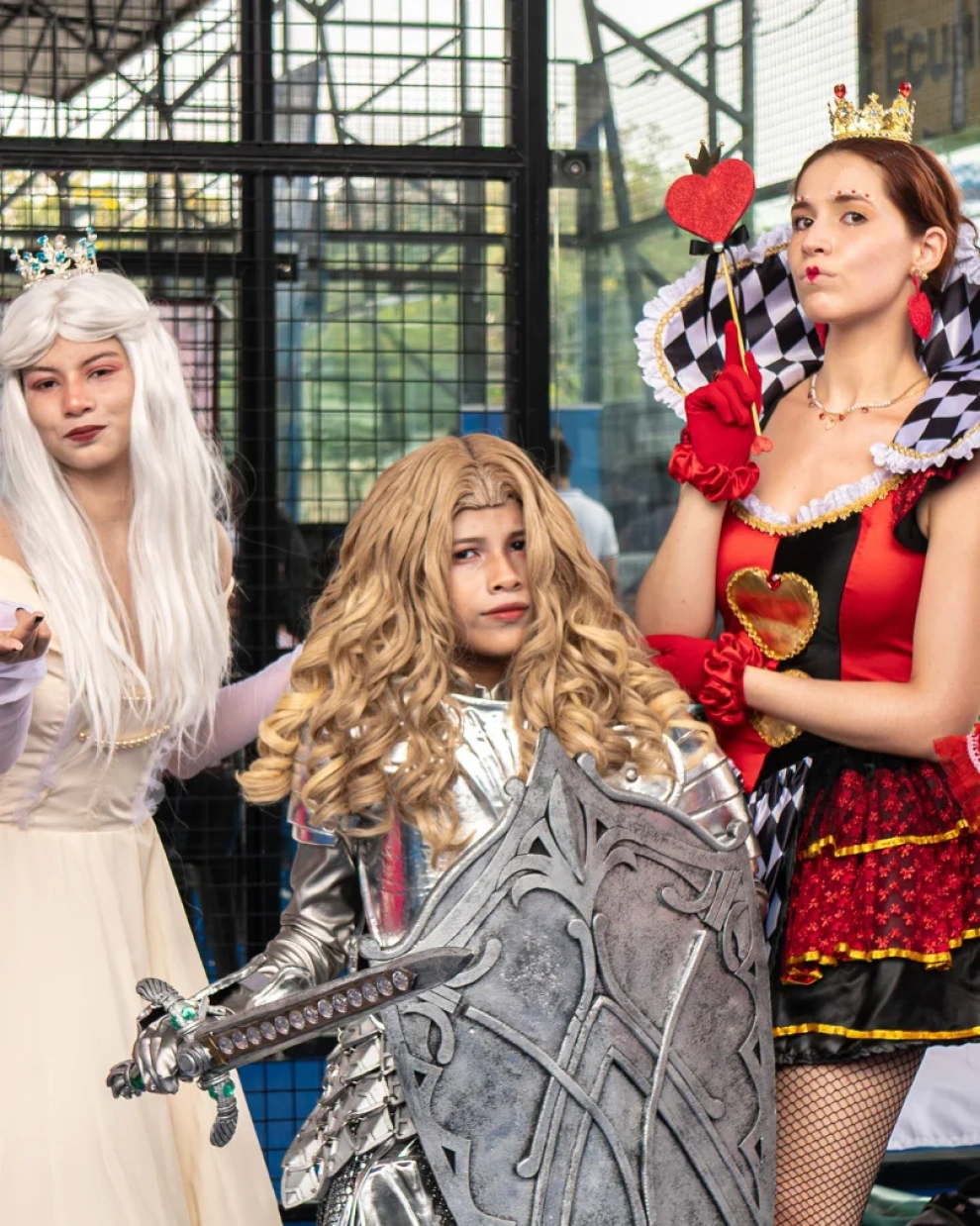 Participantes del Anime Weekend, evento dedicado a la cultura japonesa.