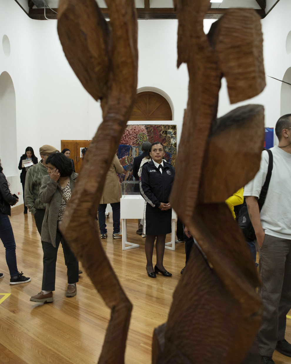 La reapertura del ala norte también presenta Montajes. Reserva Abierta, exposición que reúne obras de la Reserva Alberto Mena Caamaño del Centro Cultural Metropolitano.