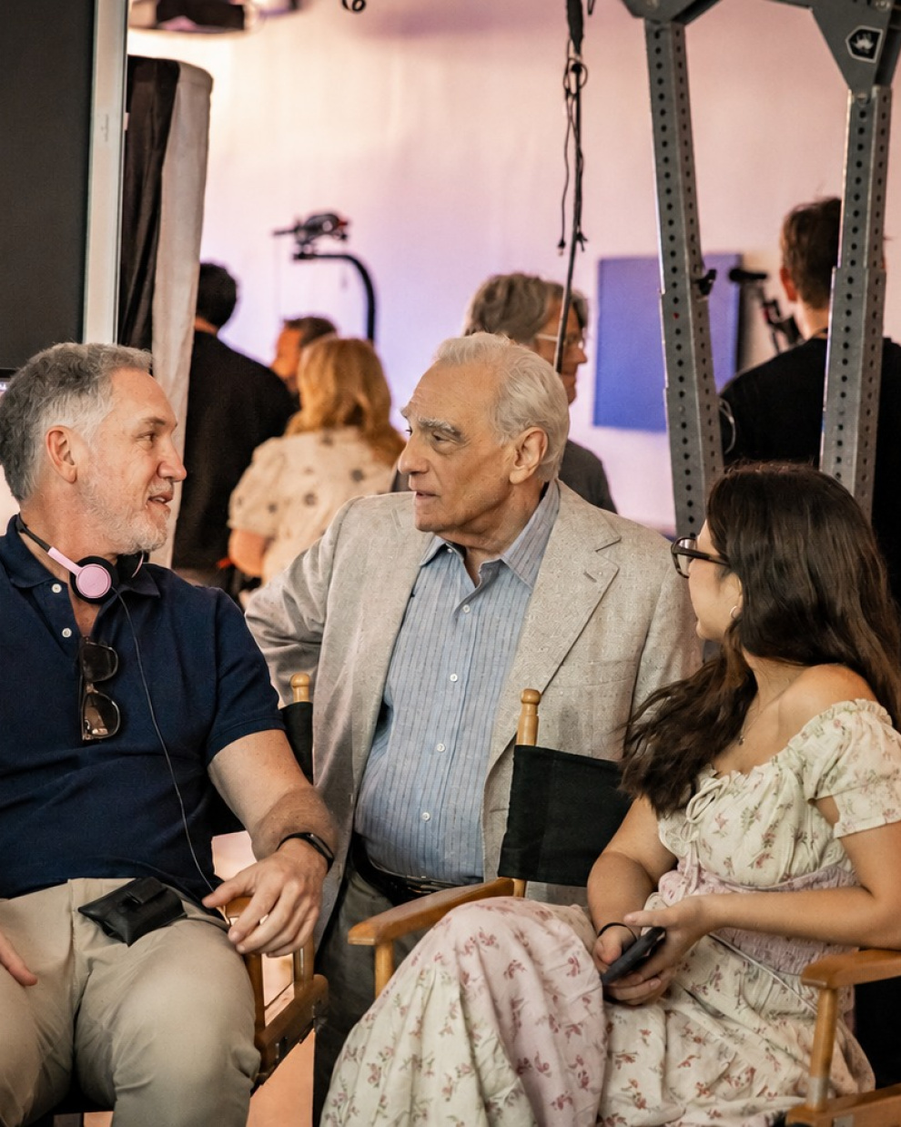Eduardo Maruri y Martin Scorsesse