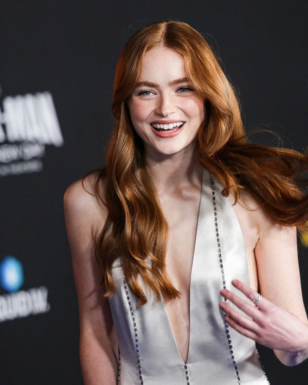 La actriz Sadie Sink llega al estreno mundial de Spider-Man: Brand New Day en el Dolby Theatre de Los Ángeles, California (EE. UU.), el 27 de julio de 2026.