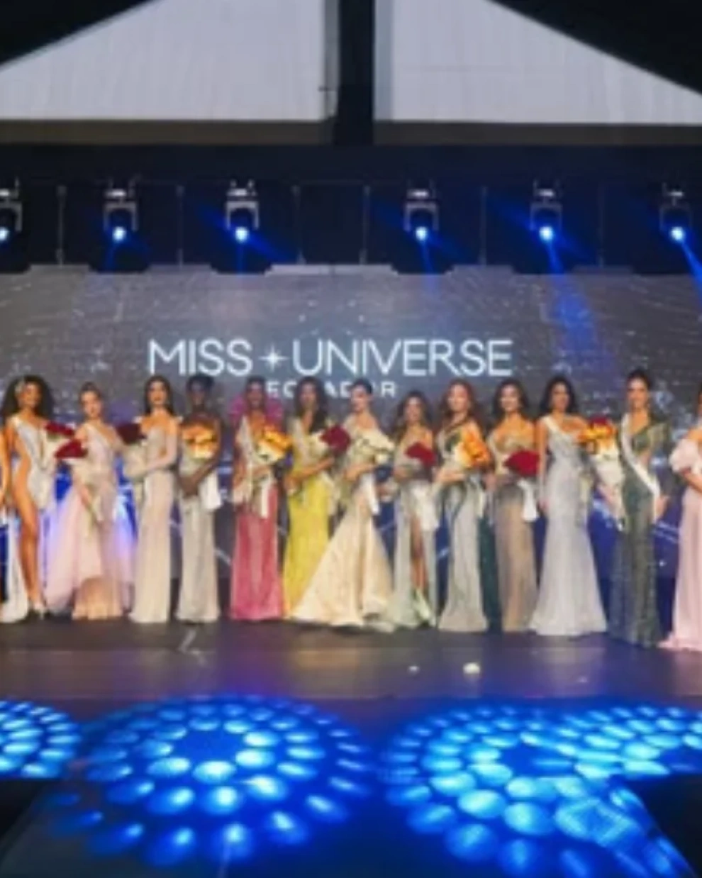 Las 26 candidatas al Miss Universo Ecuador 2026.