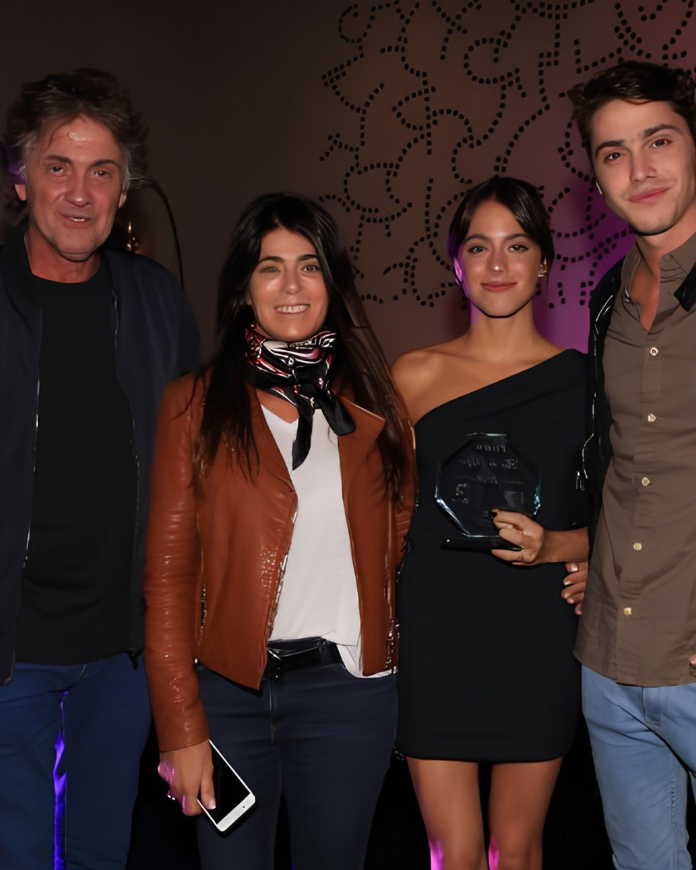 La familia de Tini Stoessel