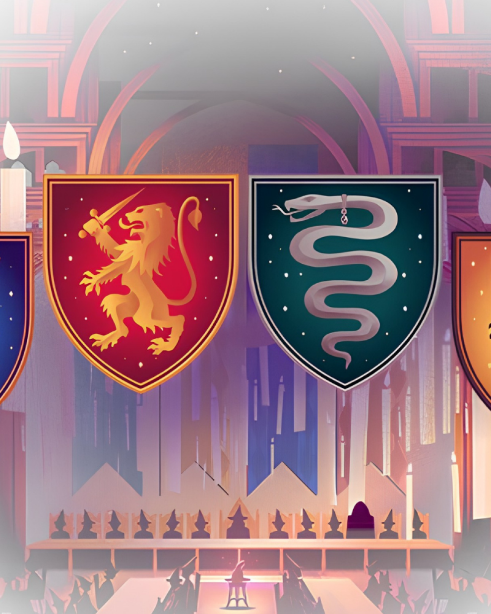 Los nuevos escudos de las casas de Hogwarts fueron revelados antes del estreno de la serie de Harry Potter.