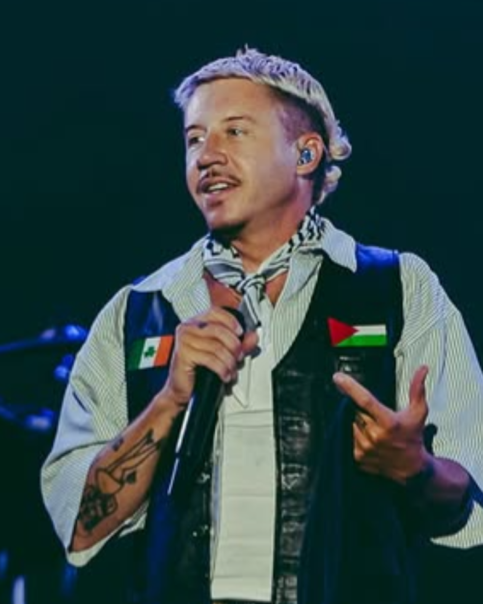 El rapero estadounidense Macklemore.