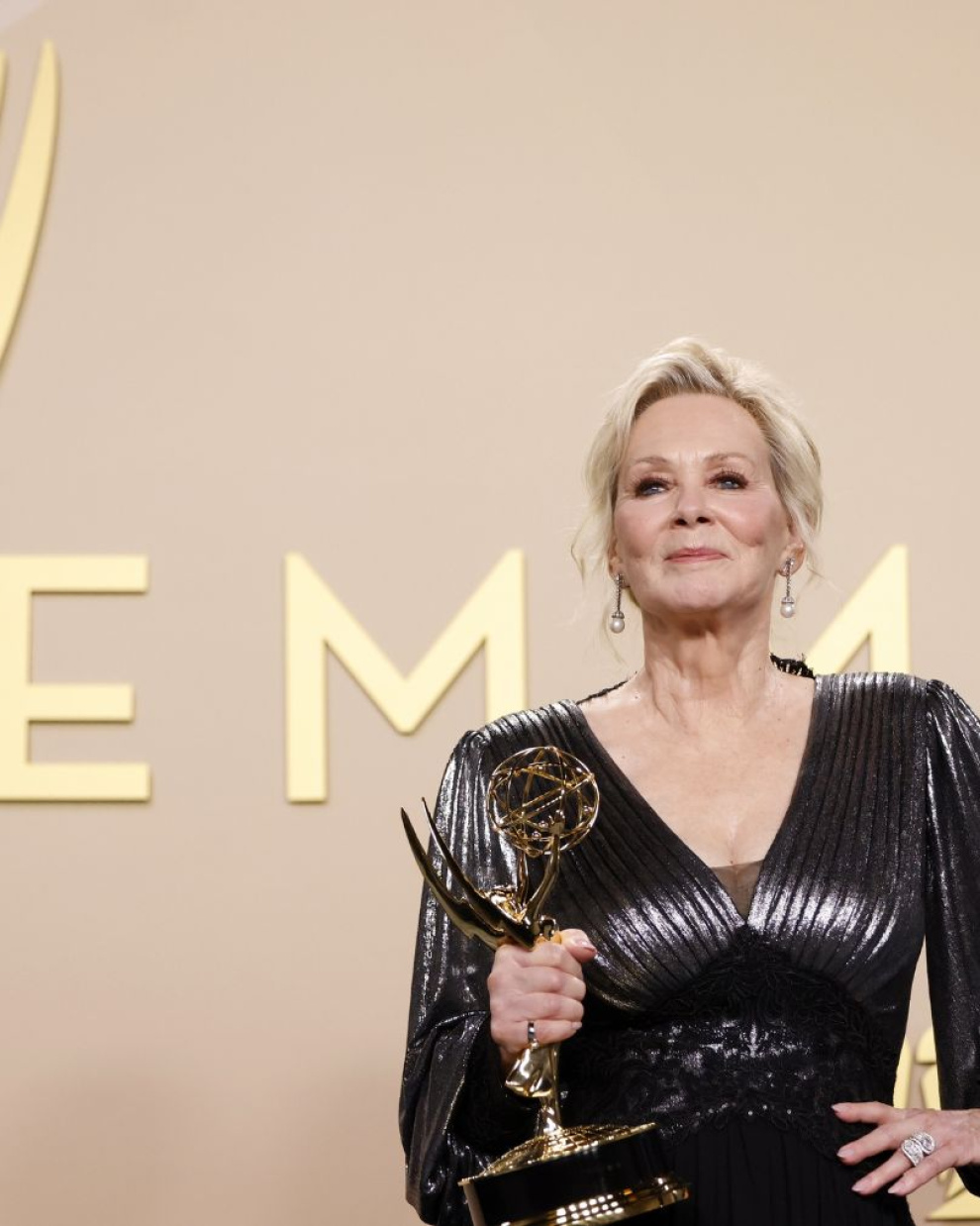 Jean Smart recibe el premio a mejor actriz de comedia por Hacks en los Emmy 2026