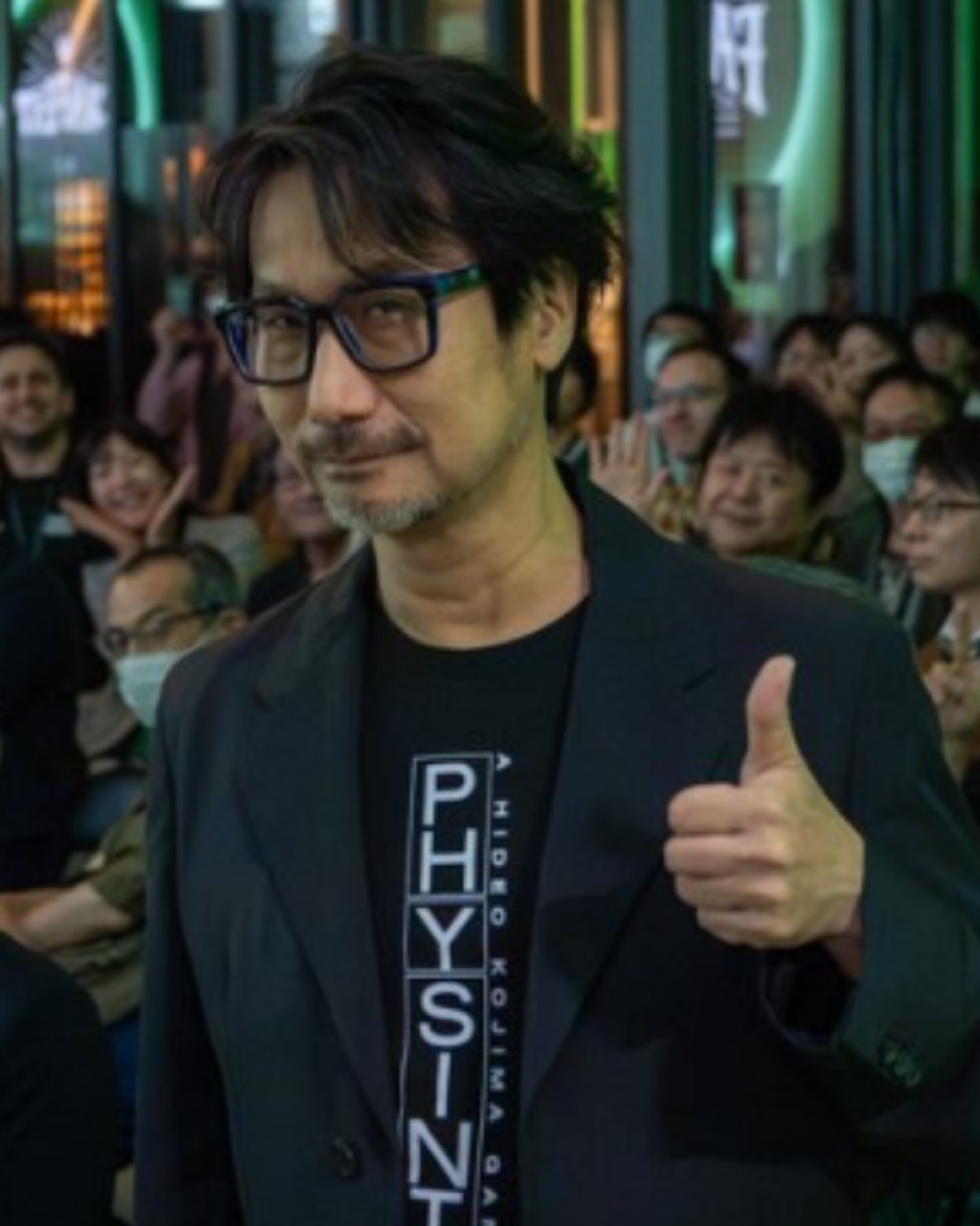 Hideo Kojima, creador de videojuegos como Metal Gear Solid y Death Stranding.