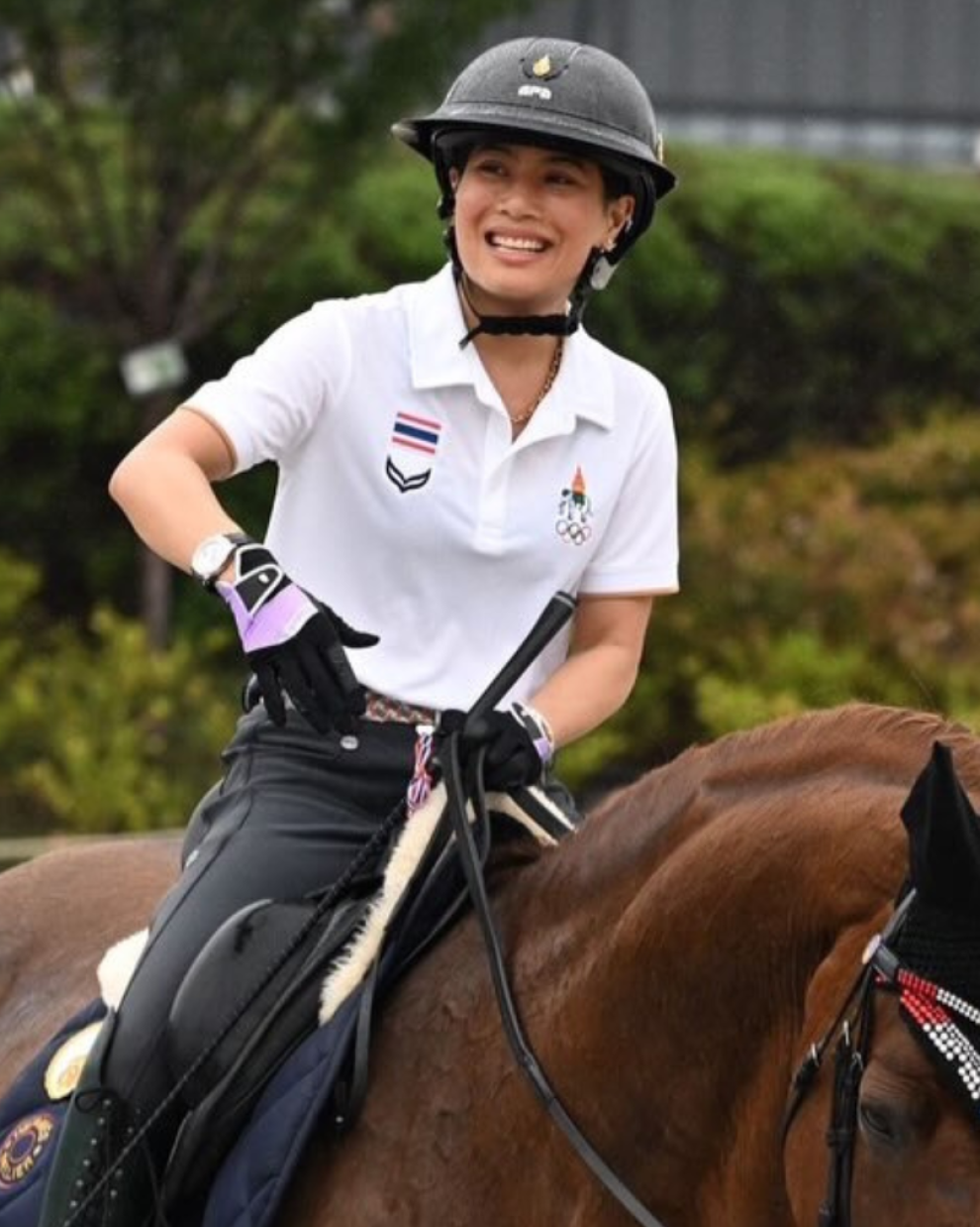 La princesa Sirivannari de Tailandia es la segunda en la línea de sucesión al trono.