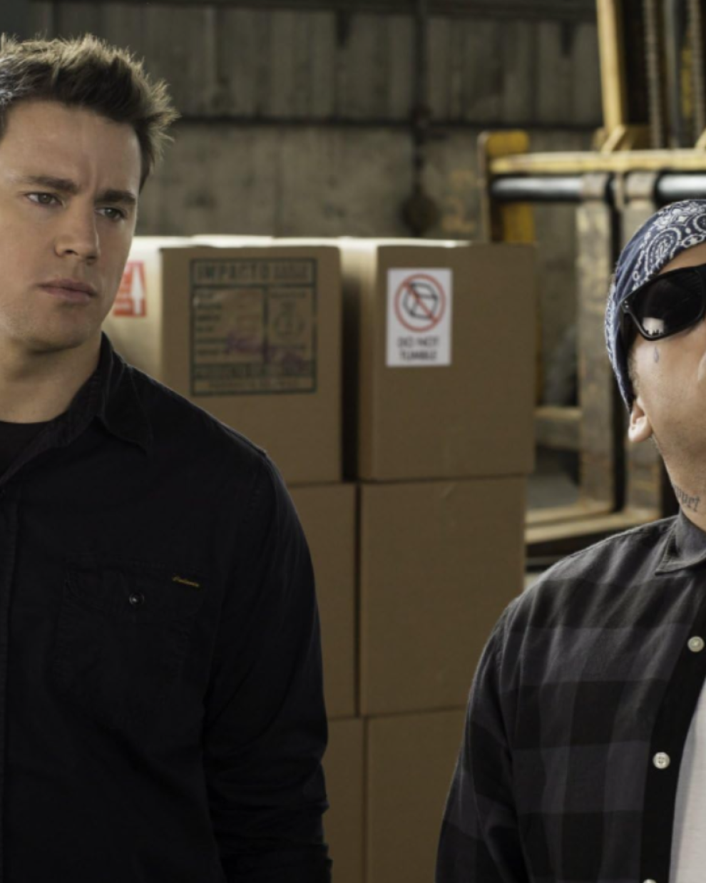 Channing Tatum y Jonah Hill en 22 Jump Street.