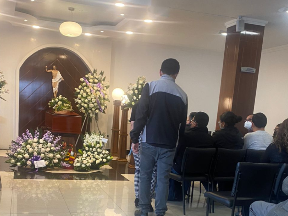 El velorio de Alexandra Duque se realiza en el norte de Quito