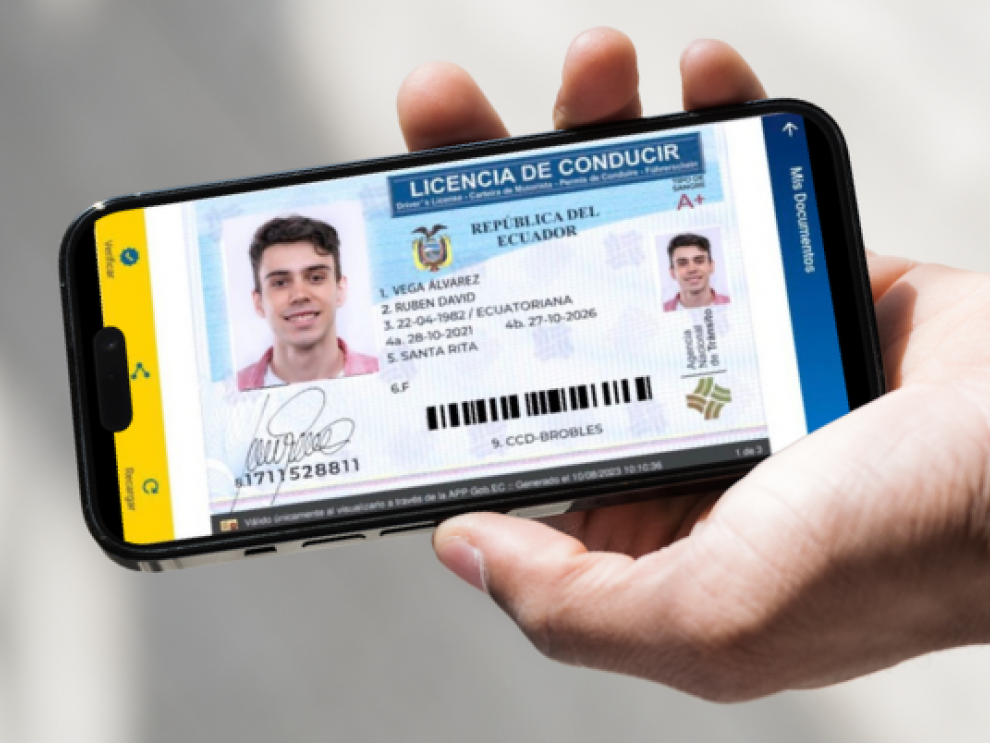 licencia de conducir digital