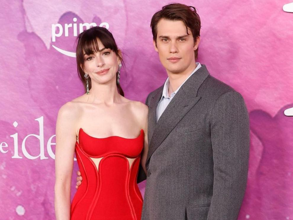 Anne Hathaway y Nicholas Galitzine