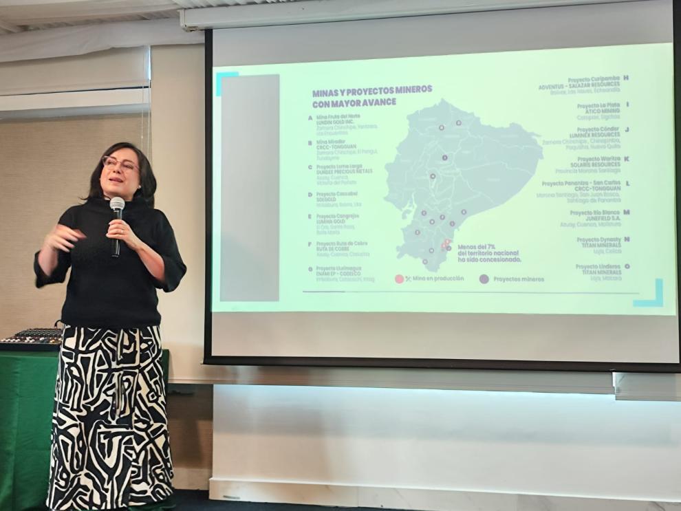 María Eulalia Silva - Cámara de Minería de Ecuador