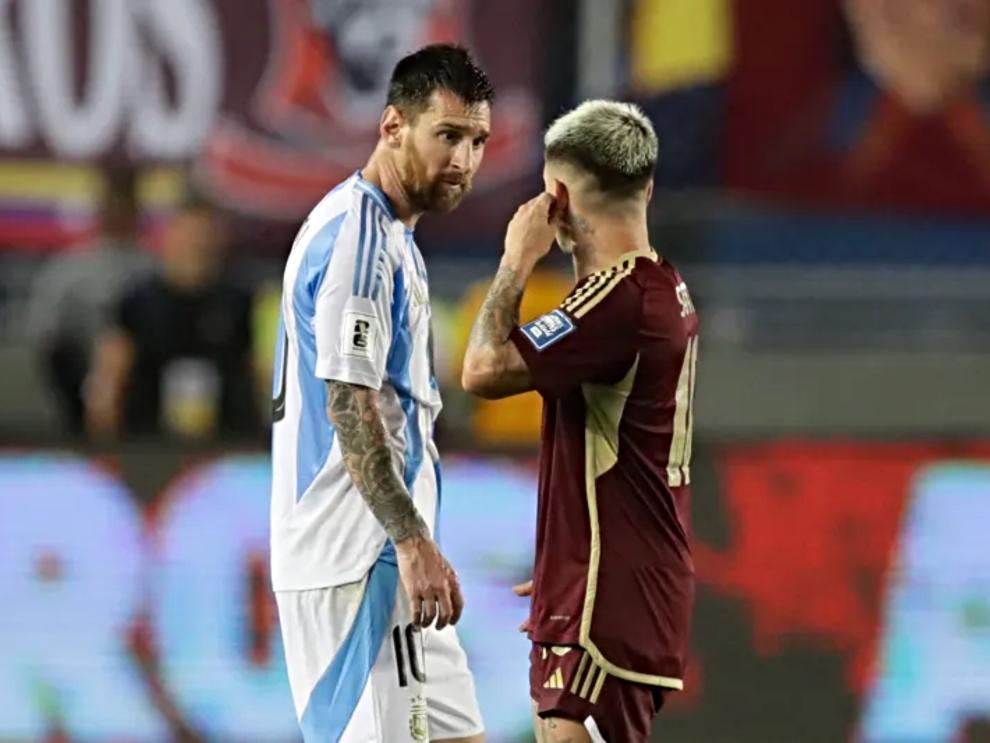 Messi y Soteldo