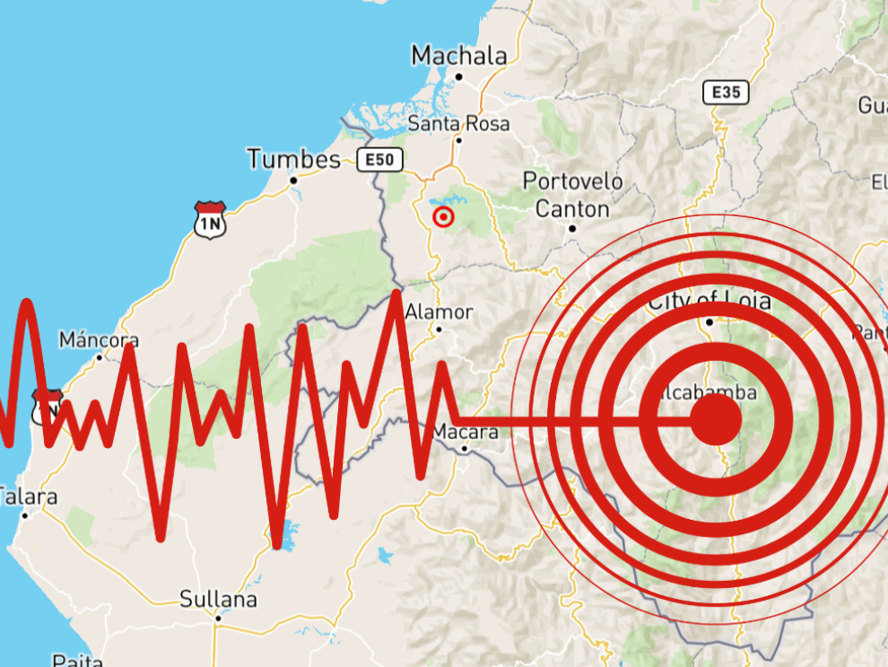 El epicentro del sismo fue Arenillas, El Oro.