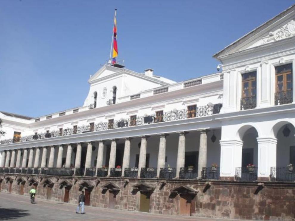 El Palacio de Carondelet acoge a los presidentes y vicepresidentes de la República.