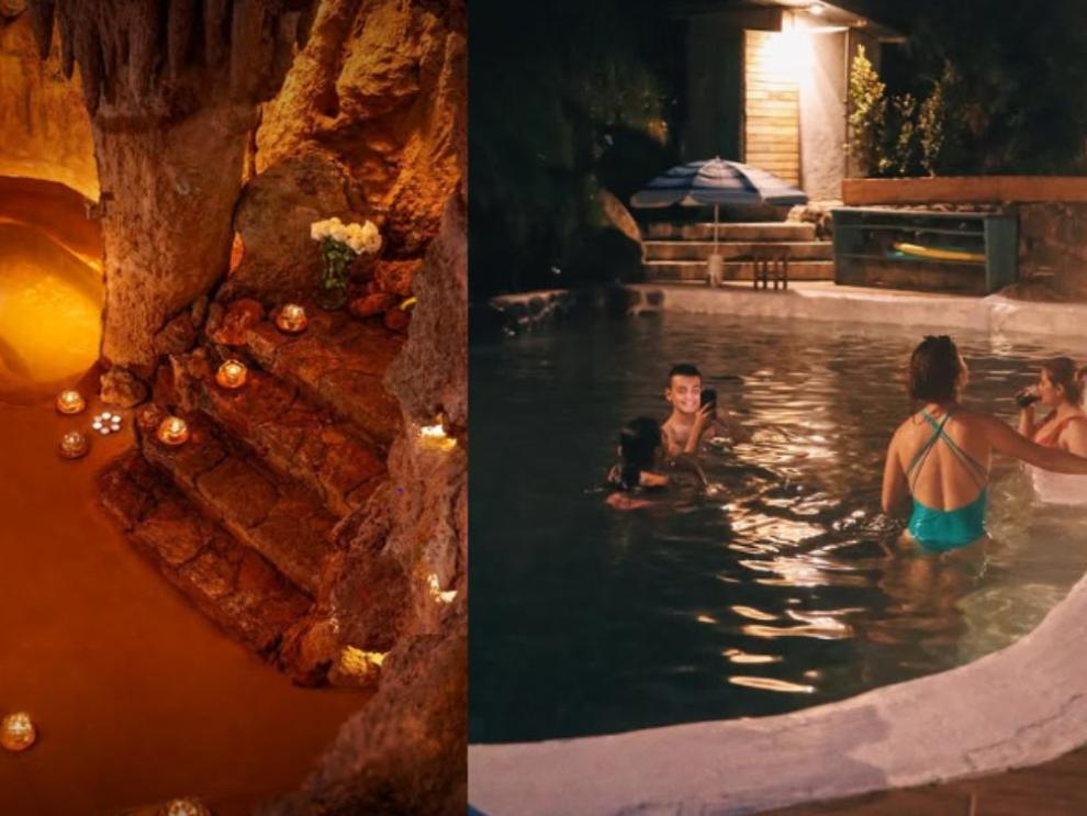 Piscinas termales en Cuenca.