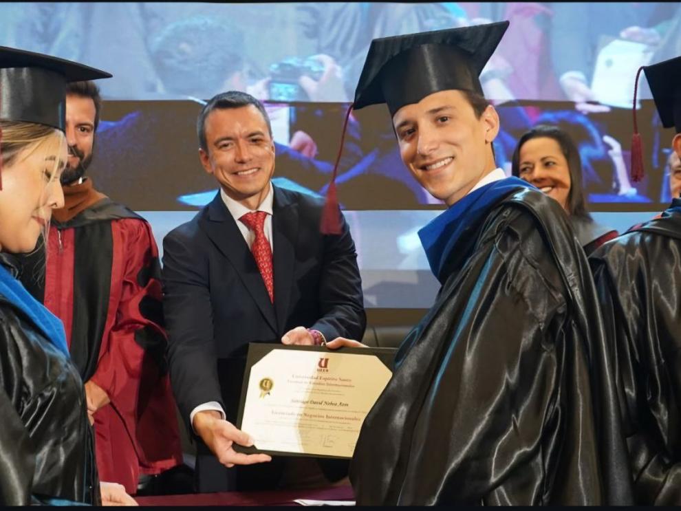 DANIEL NOBOA Y SU HERMANO, SANTIAGO NOBOA